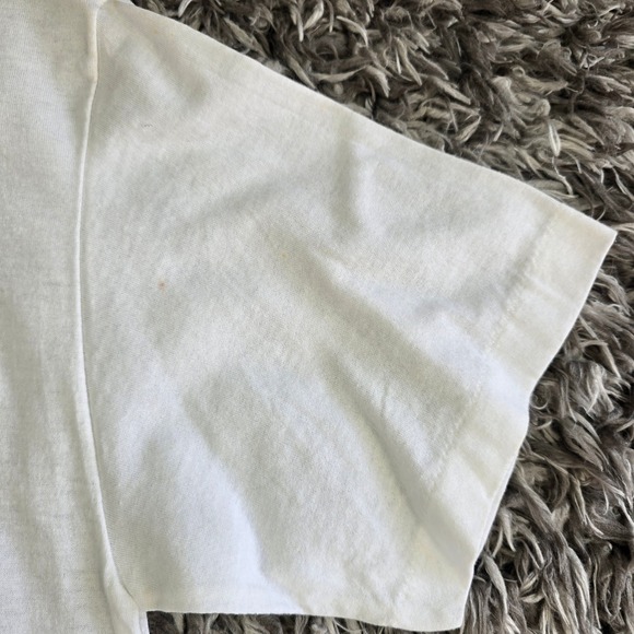 Vintage Selec-T Tee Jays Menominee Michigan Deer Sunset Graphic T-Shirt White L - Picture 6 of 7